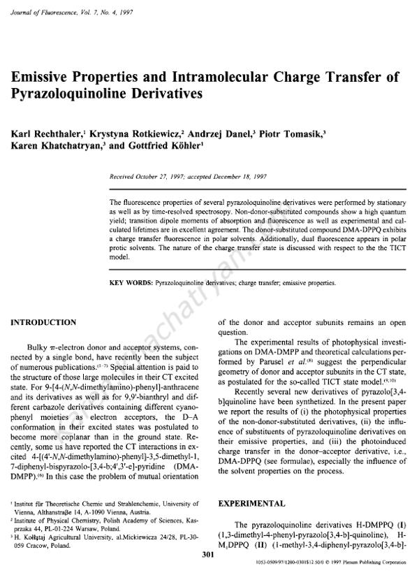 Khachatryan-Emissive properties